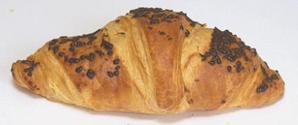 Csokoládés-mogyorós croissant